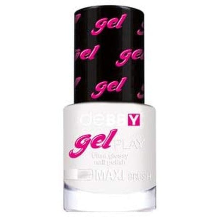 Debby Gel Play Nail Enamel 23, Milk White