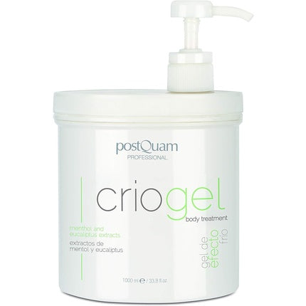 PostQuam Criogel Anti Cellulite Cooling Gel for Tired Legs 1000ml