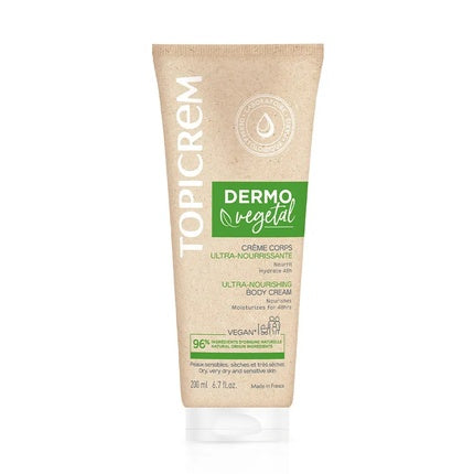 Dermovegetal Ultra-Nourishing Body Cream - 200ml