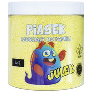 Laq Julek Fizzing Bath Sand Yellow 190g