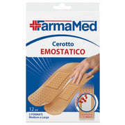 Hemostatic Plasters 12 Pcs 2 Sizes