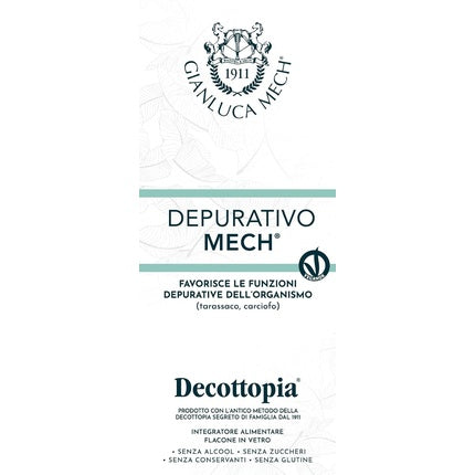 Decottopia Depurative Mech Gianluca Mech Liquid for Digestive Health 500ml