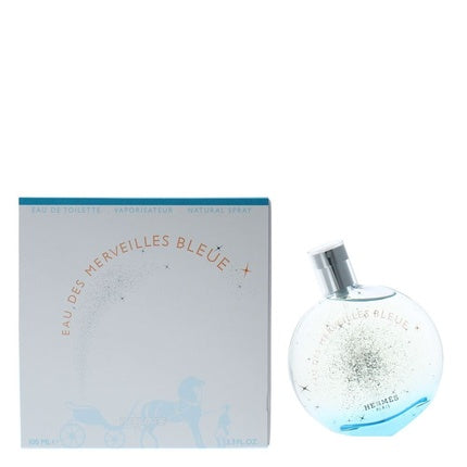 Hermes Eau Des Merveilles Bleue Eau De Toilette Spray 100ml For Men