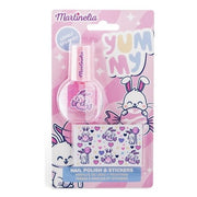 Yummy Nail Polish Set + Nail Stickers