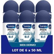 Sanex Roll-On Deodorant Anti-Perspirant for Men Dermo Active Control