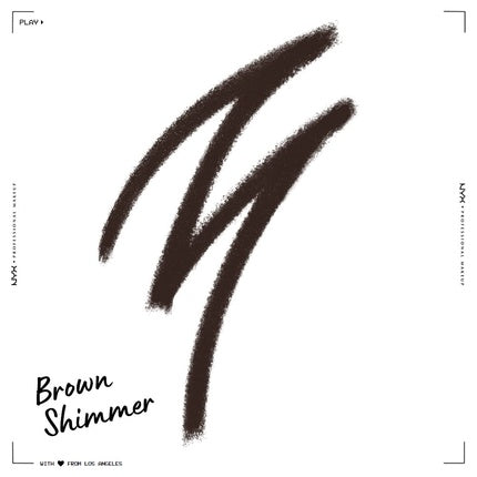 NYX Professional Makeup Epic Wear Liner Stick Long-Lasting Eyeliner Pencil Brown Shimmer 32 1g