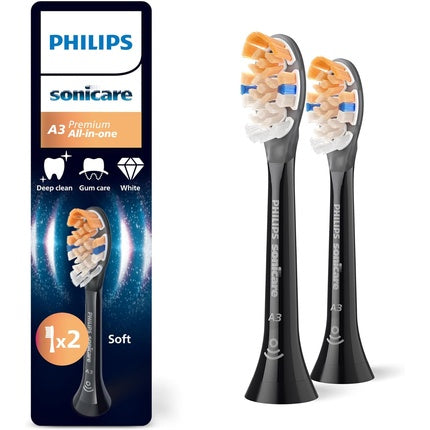 Philips Sonicare A3 Premium All-In-One Genuine Replacement Toothbrush Heads