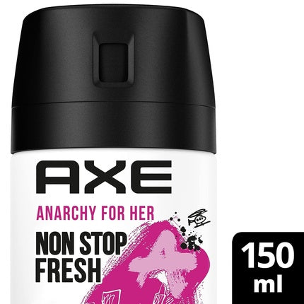 Axe Anarchy Bodyspray & Deodorant Spray for Pure Femininity Aluminum-Free 48h Freshness 150ml