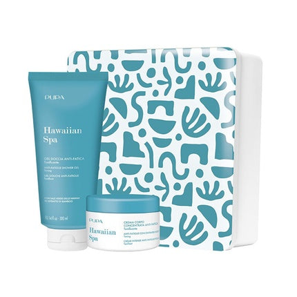Pupa Milano Hawaiian Spa Kit Gift Set 2 - Includes Shower Gel 300 Ml And Body Cream 150 Ml