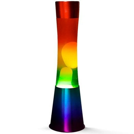 Itotal Lava Lamp 40 Cm Rainbow