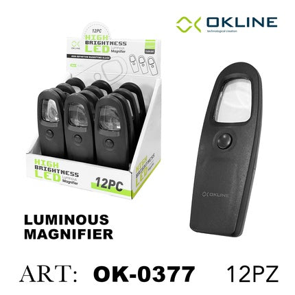Okline Art.Ok-0377 Led Lens Portable Multifunction Torch