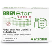 Brenstar Cognitive Wellbeing Supplement Memory and Concentration Useful for Reducing Mental and Physical Fatigue with Ginkgo Biloba