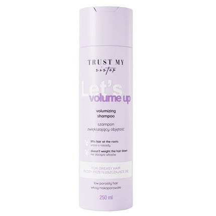Trust My Sisters Shampoo For Low Porosity Hair Increasing Volume 250ml