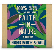 Faith In Nature Natural Lavender Hand Soap Bar Nourishing Vegan and Cruelty Free 100g - Lavender