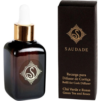 Sarcia.eu SAUDADE Fragrance Oil for Cork Diffuser Green Tea and Rose 30ml