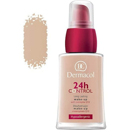 Dermacol 24H Control Liquid Foundation with Coenzyme Q10 for Dry and Oily Skin 30ml