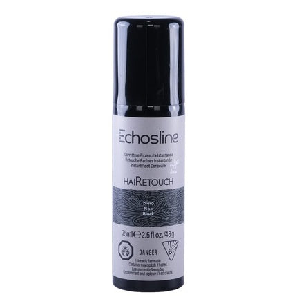 HaiRetouch Retouch Spray Instant Regrowth Concealer Black 75ml EchosLine Vegan