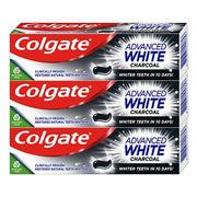 Colgate Advanced White Charcoal Whitening Toothpaste 3 X 75 Ml
