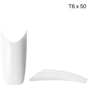 Xanitalia Pro Xan Pro Tips French Smile T6 - 50 Pieces