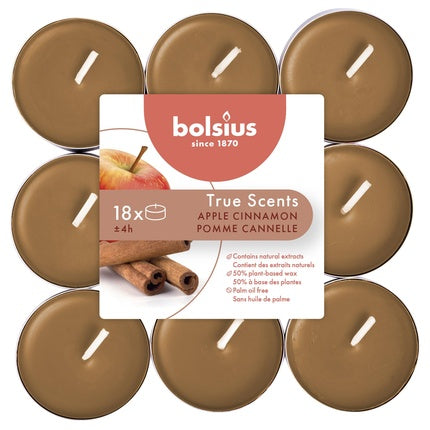 Bolsius True Scents Apple Cinnamon Scented Candles