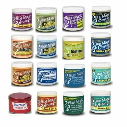 Blue Magic Hair Cream & Leave In Conditioner Afro Hair Care Products