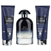 Riiffs Bleu Absolu Gift Set - Eau De Parfum 100ml, Shower Gel 100ml, Body Lotion 100ml