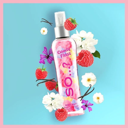 So Candy Floss Body Mist Fragrance Spray 100ml For Women