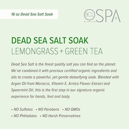 Bcl Spa Lemongrass & Green Tea 4-Step Skincare Starter Kit 16oz