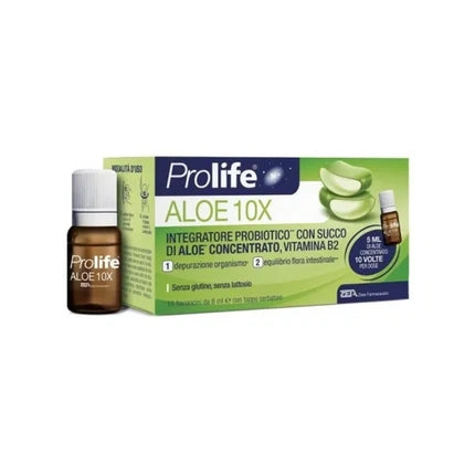 Zeta Farmaceutici Prolife Aloe 10x 10 Vials 8 Milliliters