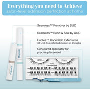 Ardell Seamless Underlash Extensions Wispies Kit with Duo Bond and Seal 6 Applications