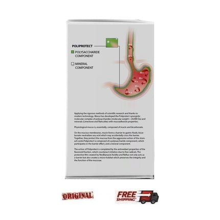 Aboca Bianacid Neo Acidity and Reflux Stomach Heartburn Relief 45 Capsules