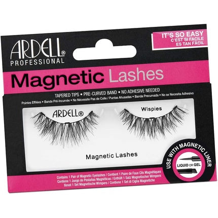 Ardell Single Magnetic Lashes Style Wispies - Ideal for Use with Magnetic Lash Liner