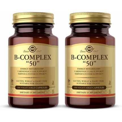 Solgar B-Complex 50 Vegetable Capsules