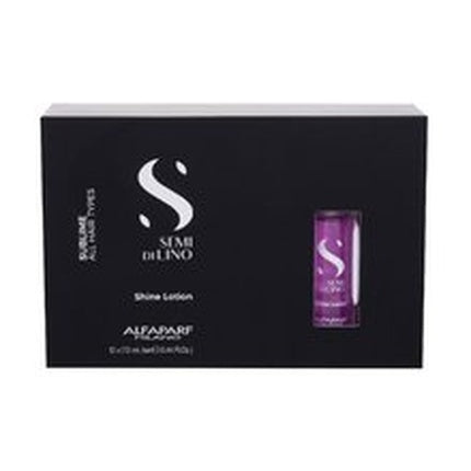 Alfaparf Milano Semi Di Lino Sublime Shine Lotion 12 X 13 Ml Hair Care For Hair Shine