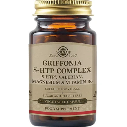 Solgar Griffonia 5-Htp Complex Dietary Supplement - 30 Capsules