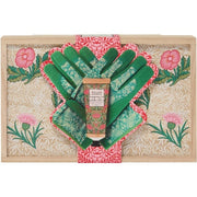 William Morris Hand Recovery Balm 100ml and Gardening Gloves in Wooden Box