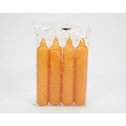 Ebersbacher Advent Candles 12 Pack Orange In Cellophane Bag Made In Germany