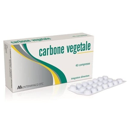 MONTEFARMACO Charcoal 40 Tablets
