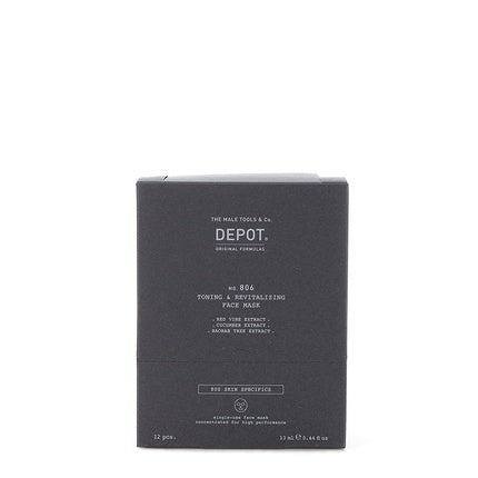 Depot 806 Toning & Revitalizing Face Mask for Men