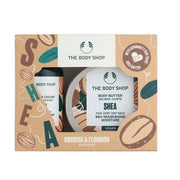 Nourish Flourish Shea Duo Body Butter And Shower Gel Set - 50ml Body Butter And 60ml Shower Gel