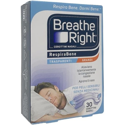 Breathe Right Clear Large Nasal Strips