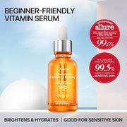 Jumiso Vitamin Serum & Hyaluronic Acid for Face - All Day Brightening & Balancing Anti-Aging and Wrinkle Ingredients