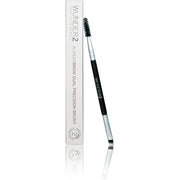 WUNDERBROW Makeup Brow Brush Professional Angled Tip Eyebrow Brush and Spoolie Brush For Eyebrow Gel Brow Tint