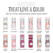 Essie Treat Love & Color Nail Polish In A Blush 0.46 fl oz