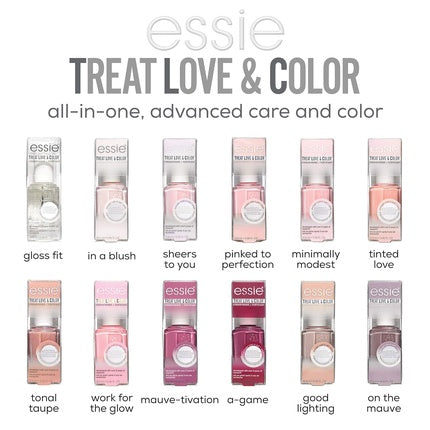Essie Treat Love & Color Nail Polish In A Blush 0.46 fl oz