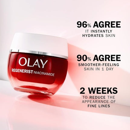 Olay Regenerist Niacinamide Day Cream Face Moisturizer with Niacinamide and Antioxidant Vitamin E 50ml