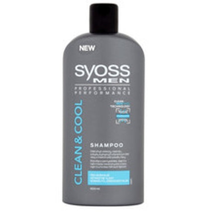 Syoss Men Shampoo For Normal To Oily Hair 500 Ml