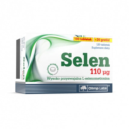 Olimp Labs Selenium 110 Micrograms Dietary Supplement 120 Tablets