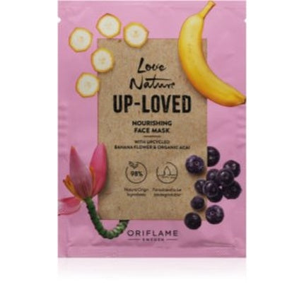 Oriflame Love Nature Up- Loved Upcycled Banana Flower Organic Acai - 10 Ml
