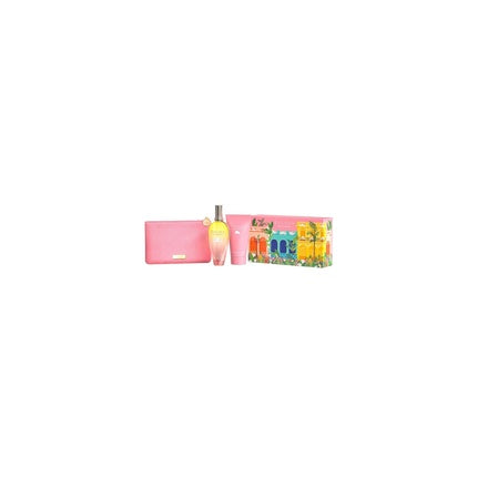 Escada Brisa Cubana Eau De Toilette Spray 100 Ml Gift Set With Body Cream 150 Ml And Cosmetic Bag